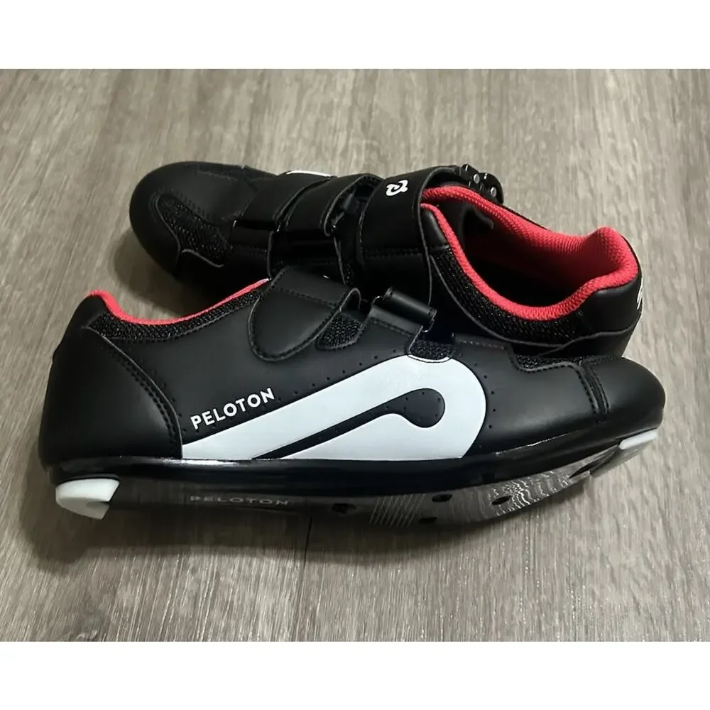 Peloton Cycling Shoes Black Red EU 40 Women’s US 9 Road Bike Indoor Cycling Shoe